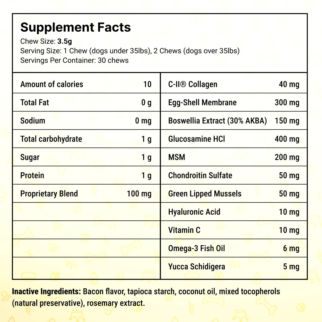 1x HIP & JOINT SUPPORT FOR DOGS