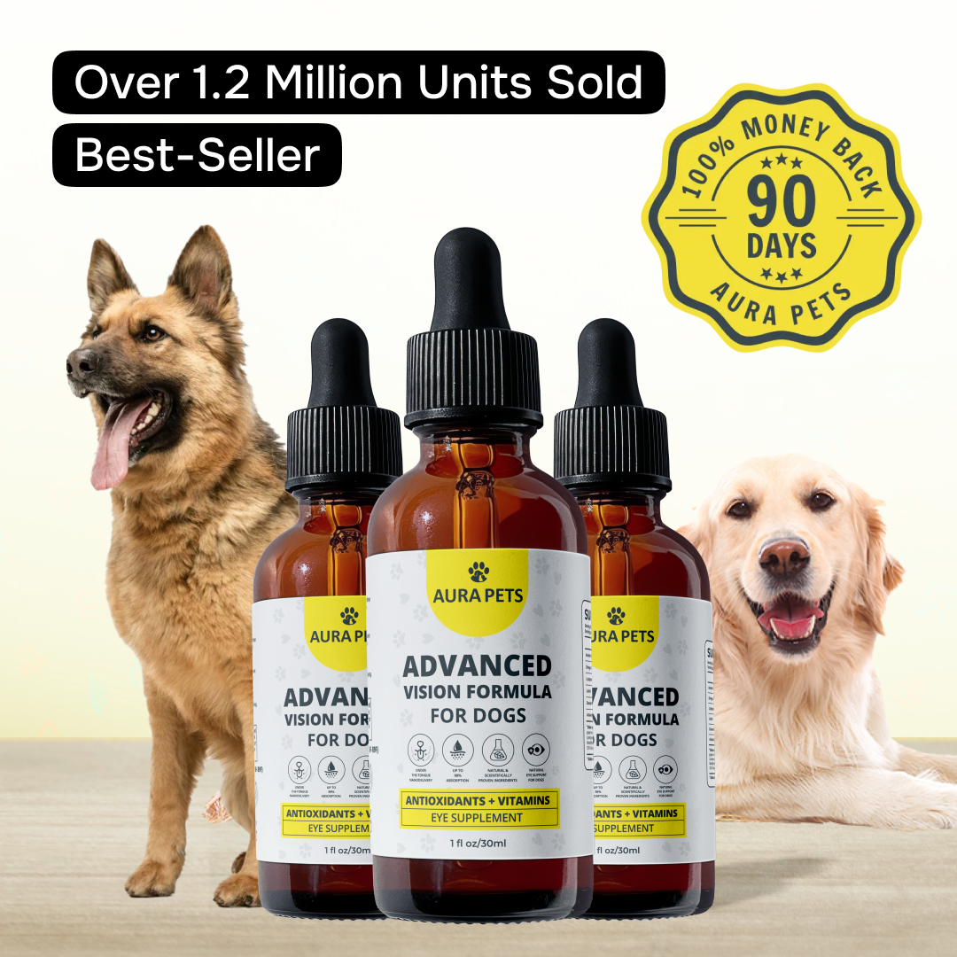 3x AuraPets Vision Nano Chewable