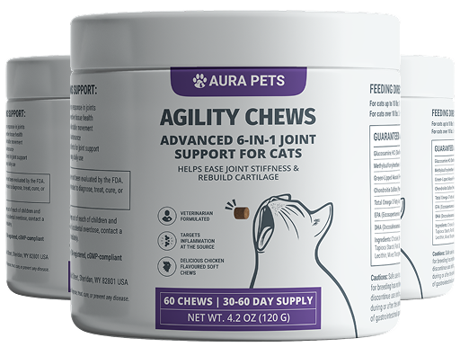 3x Cats Agility Chews